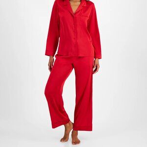 I.N.C. International Concepts Women’s 2-Piece Satin Pajama Set – Size XL (14-16)
